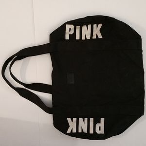 Pink Victoria's Secret Small Duffle Bag